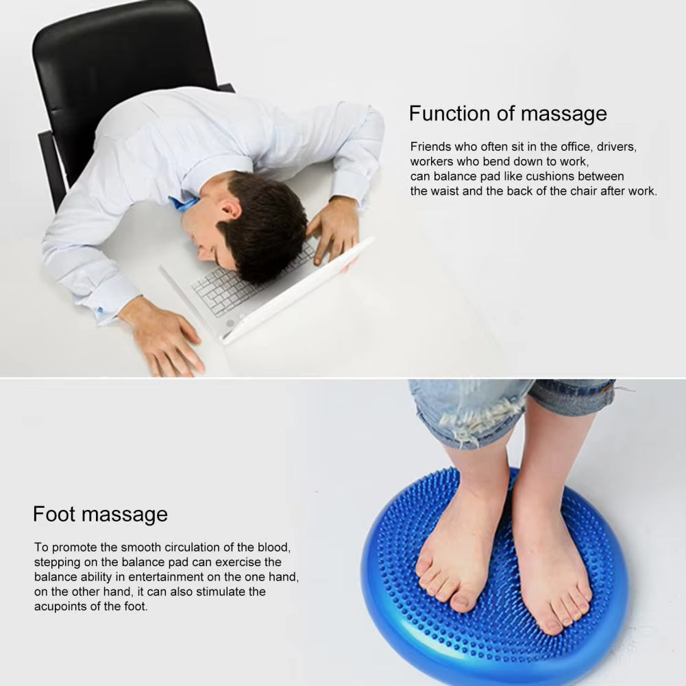 PVC Yoga Balance Mat with Pump